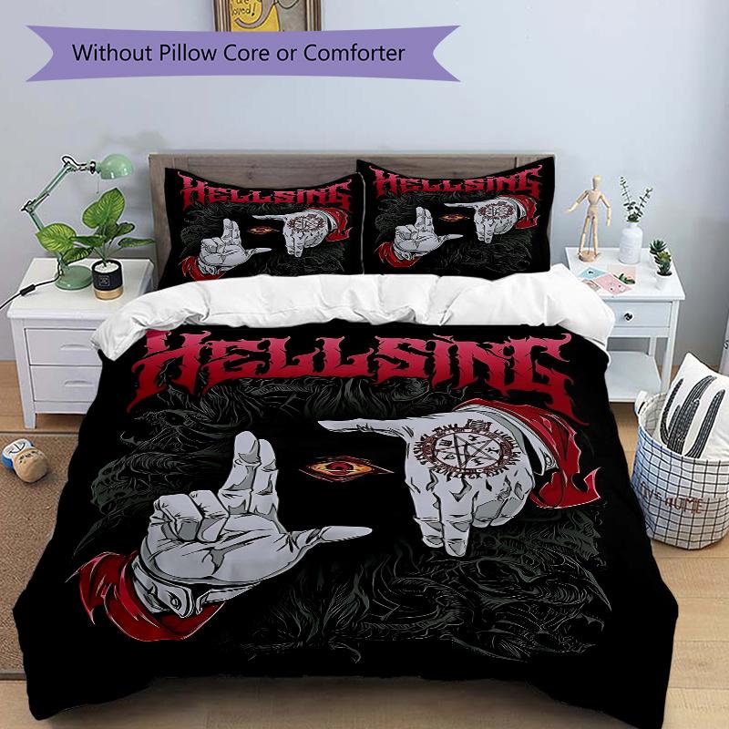 3pcs Hellsing Quilt Cover Set (1 Quilt Cover + 2 Pillowcases Without Pillow Core), High-Definition Printing for Home and Dormitory.H053 135x200cm
3pcs Hellsing Quilt Cover Set (1 Quilt Cover + 2 Pillowcases Without Pillow Core), High-Definition Printing for Home and Dormitory.H053 135x200cm