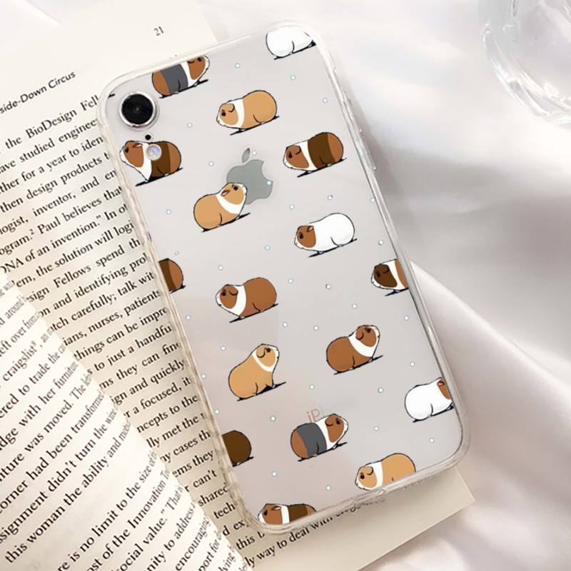 Cute Cartoon Guinea Pig Phone Case For iPhone 11 12 13 14 Mini Pro Max XR X XS TPU Clear Case For 8 7 6 Plus SE 2020 iphone 12mini
Cute Cartoon Guinea Pig Phone Case For iPhone 11 12 13 14 Mini Pro Max XR X XS TPU Clear Case For 8 7 6 Plus SE 2020 iphone 12mini