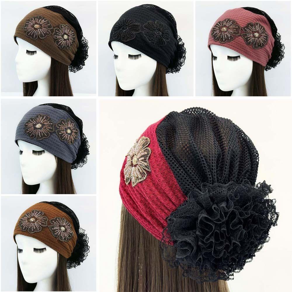 Sequin Bonnet Hat Knitted Postpartum Cap New Flower Hairband Summer кавовий
Sequin Bonnet Hat Knitted Postpartum Cap New Flower Hairband Summer кавовий