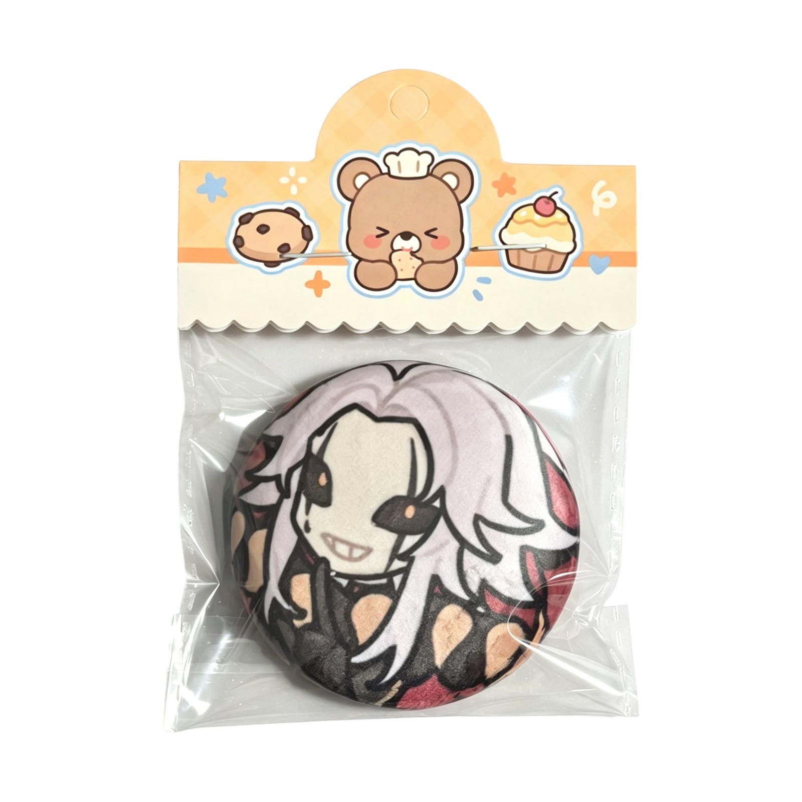 Plush Fabric Round Badge 58mm Soft Material Character Design Decorative Pin Button Suitable for Bags Jackets and Accessories One Size
Plush Fabric Round Badge 58mm Soft Material Character Design Decorative Pin Button Suitable for Bags Jackets and Accessories One Size