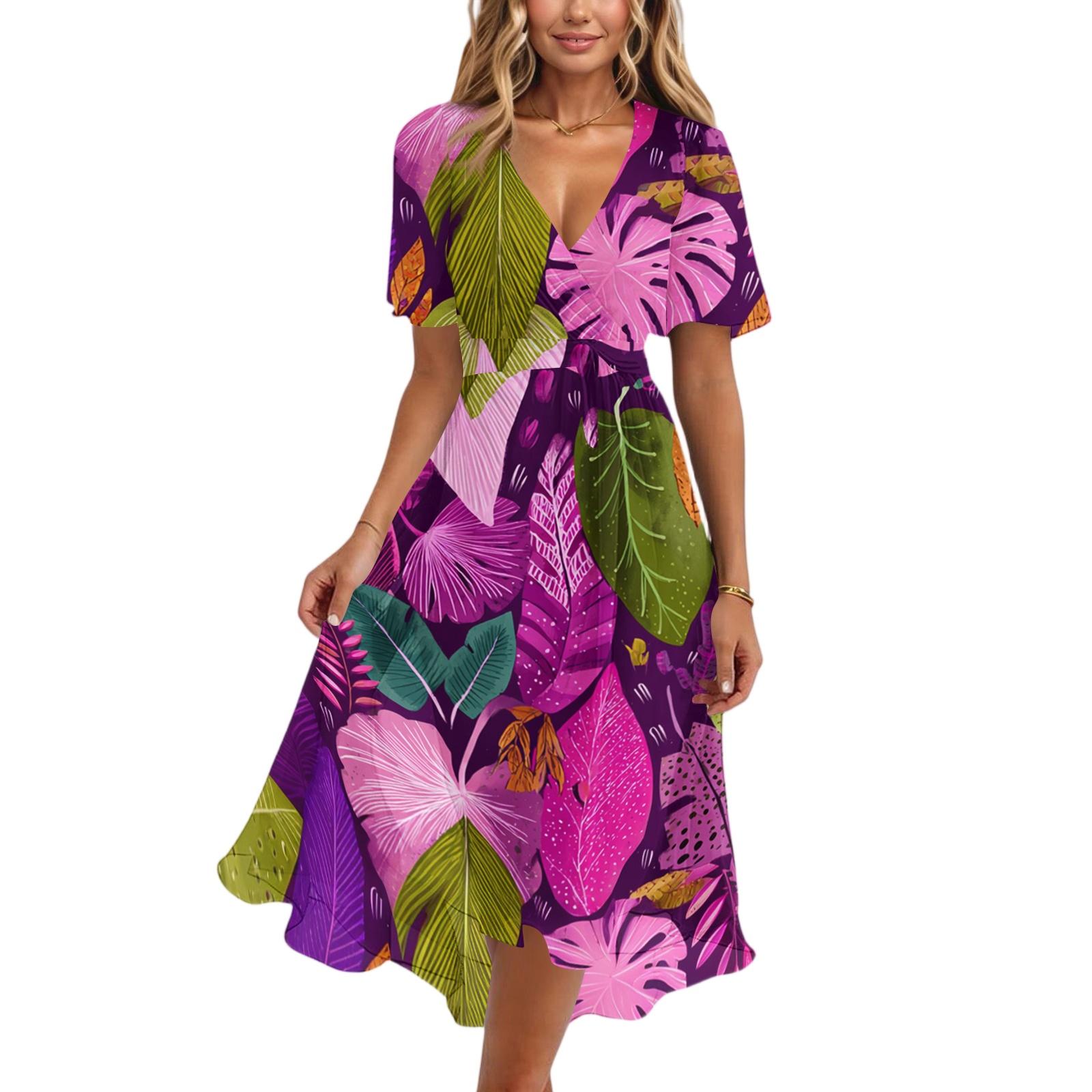Summer Dresses for Women 2026 V Neck Short Sleeve Midi Dresses for Women Casual Dresses for Women Floral Dress XL
Summer Dresses for Women 2026 V Neck Short Sleeve Midi Dresses for Women Casual Dresses for Women Floral Dress XL