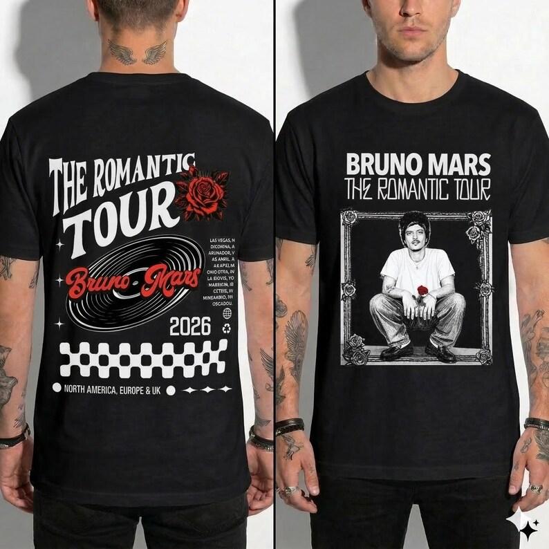 2026 Bruno Mars R&B Inspired Concert Tee Pop Singer Shirt, Retro 90s Pop Tour Inspired Sweatshirt Romantic Music Fan Gift XXXL
2026 Bruno Mars R&B Inspired Concert Tee Pop Singer Shirt, Retro 90s Pop Tour Inspired Sweatshirt Romantic Music Fan Gift XXXL