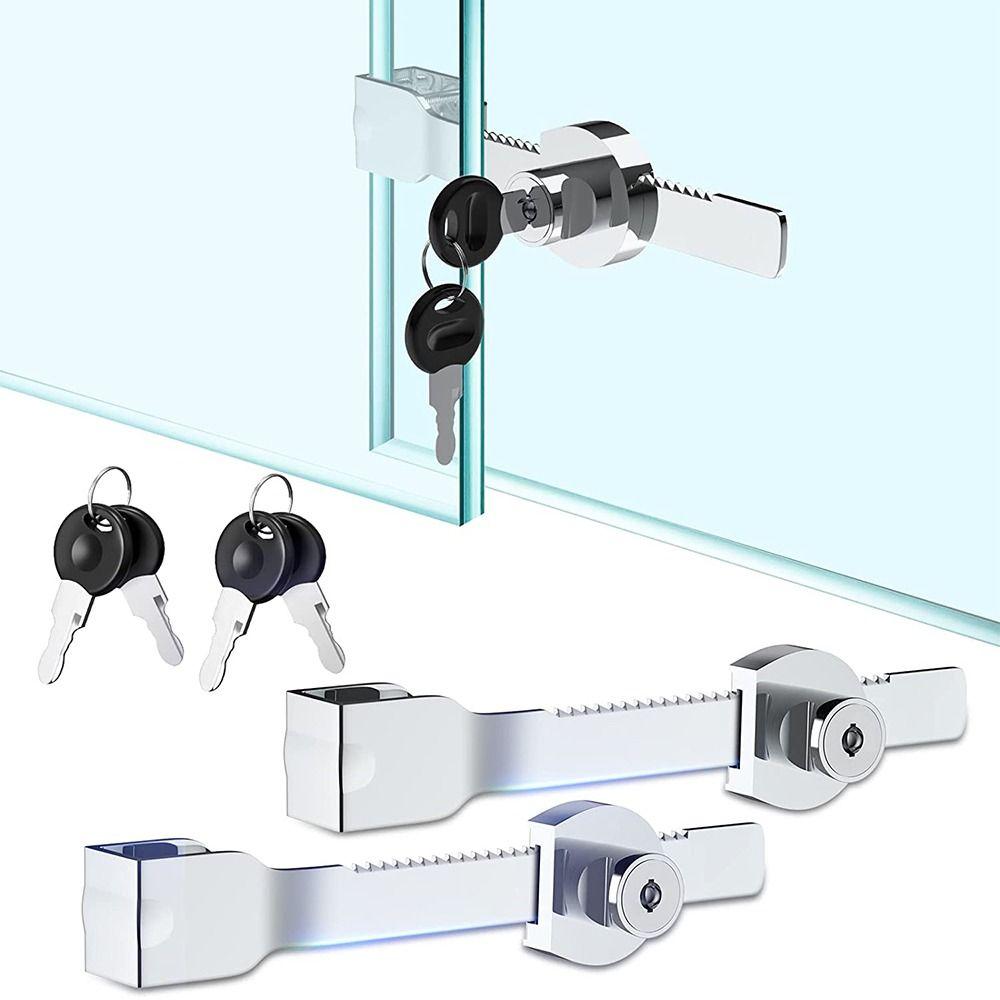 for 2mm-6mm Display Case Showcase Sliding Glass Door Lock 328 Window Lock with Key All Open
for 2mm-6mm Display Case Showcase Sliding Glass Door Lock 328 Window Lock with Key All Open