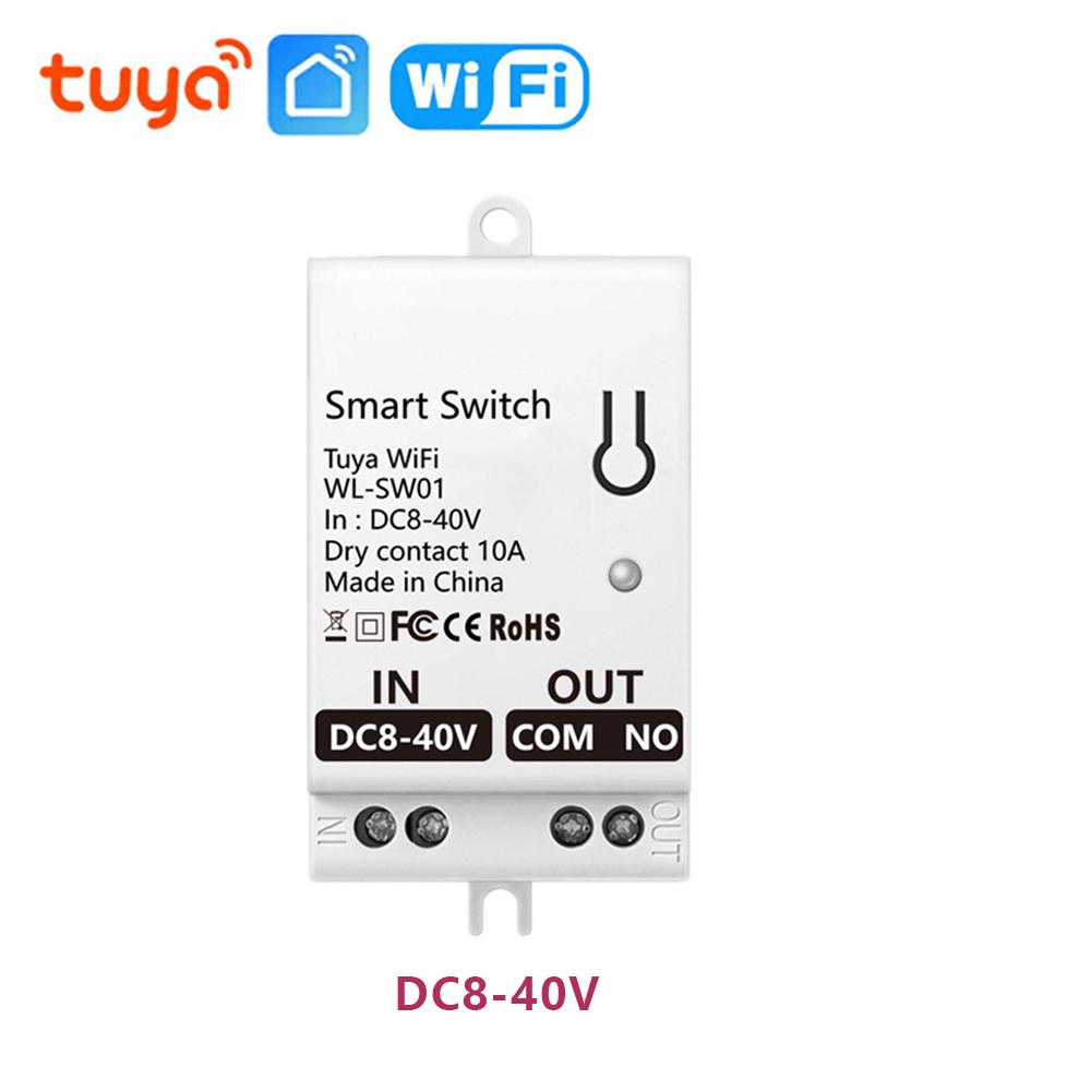 Tuya WiFi Smart Switch Module Dry Contact 10A Smart Home DIY Breaker Relay DC 8-40V AC 85-265V Works with Alexa Google Assistant
Tuya WiFi Smart Switch Module Dry Contact 10A Smart Home DIY Breaker Relay DC 8-40V AC 85-265V Works with Alexa Google Assistant