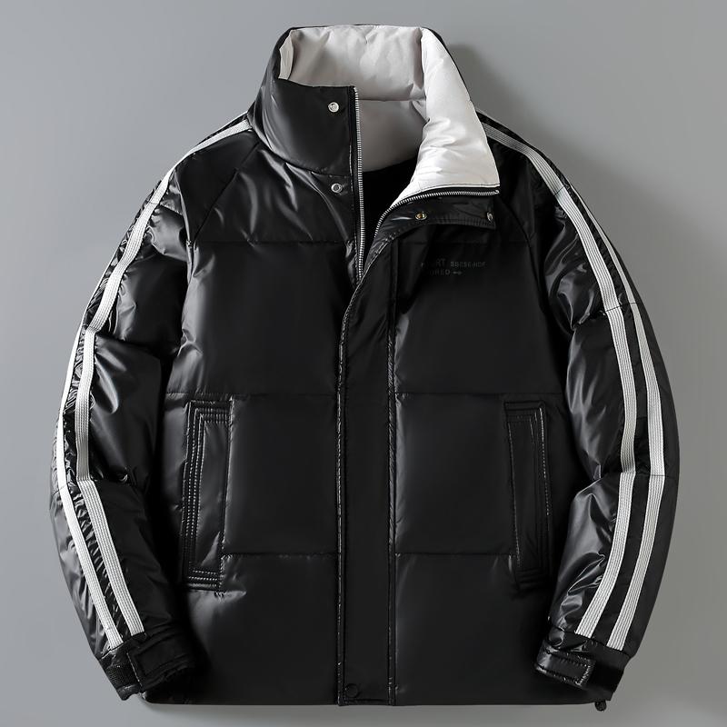 Модні зимові пуховики для чоловіків, короткі парки зі стійкою, товсті теплі куртки з пуху білої качки, чоловічий верхній одяг 4XL чорний
Модні зимові пуховики для чоловіків, короткі парки зі стійкою, товсті теплі куртки з пуху білої качки, чоловічий верхній одяг 4XL чорний