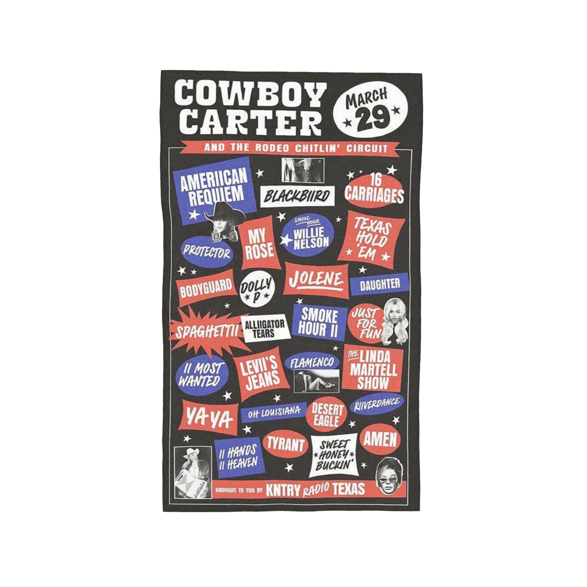 Beyonce Cowboy Carter Tour Soft Face Towel Quick Dry Pool Bath Cotton Towels Breathable W30*H60(CM)
Beyonce Cowboy Carter Tour Soft Face Towel Quick Dry Pool Bath Cotton Towels Breathable W30*H60(CM)