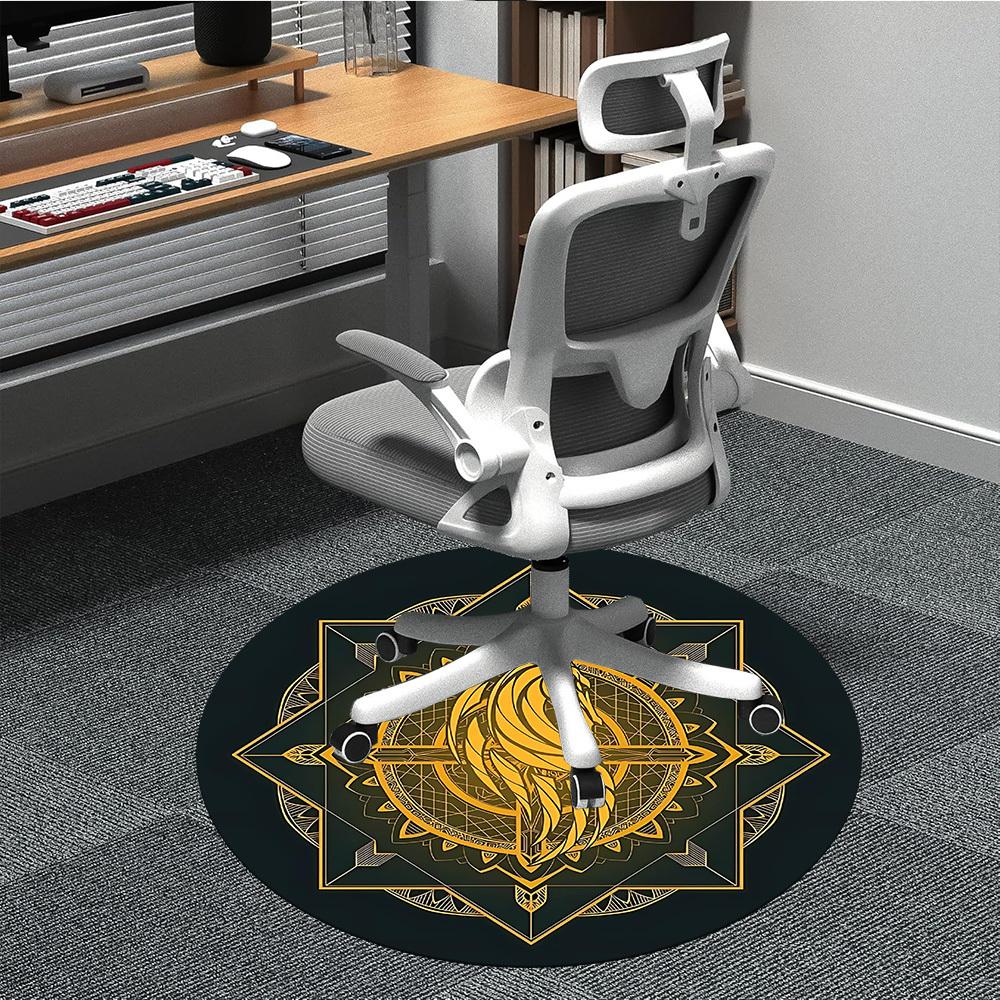 1PC Horse Mandala Office Round Area Rug, Indoor Mat Suitable For Office, Under Office Chairs Bedroom Living Room Home Decor, Room Deco 207 80cm by 80cm
1PC Horse Mandala Office Round Area Rug, Indoor Mat Suitable For Office, Under Office Chairs Bedroom Living Room Home Decor, Room Deco 207 80cm by 80cm