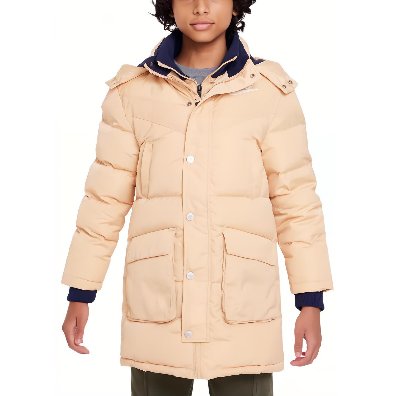 Nike Simple Comfortable Removable Hood Long Sleeve Down Jacket Kids Outerwear Sesame-Brown FD9213 XL
Nike Simple Comfortable Removable Hood Long Sleeve Down Jacket Kids Outerwear Sesame-Brown FD9213 XL