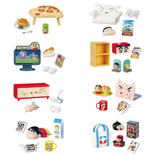 Reement Crayon Shin-chan Комната Шин-чана - 1 коробка примерно. В 4,5 x Ш 2,8 x Г 2,0 дюйма (115 х 70 х 50 мм), Изготовлен из ПВХ, АБС.
Reement Crayon Shin-chan Комната Шин-чана - 1 коробка примерно. В 4,5 x Ш 2,8 x Г 2,0 дюйма (115 х 70 х 50 мм), Изготовлен из ПВХ, АБС.