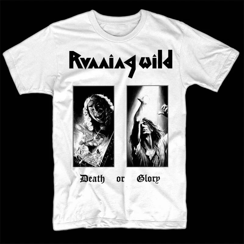Running Wild - Death or Glory album T shirt BLACK WHITE all sizes S-5XL S
Running Wild - Death or Glory album T shirt BLACK WHITE all sizes S-5XL S
