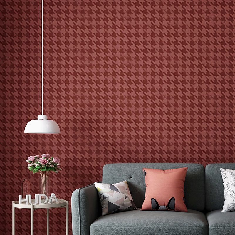 American Red Plaid Wallpaper Roll for Living Room Bedroom Clothing Store Houndstooth Wall Paper Home Decor 0.53x9.6m
American Red Plaid Wallpaper Roll for Living Room Bedroom Clothing Store Houndstooth Wall Paper Home Decor 0.53x9.6m