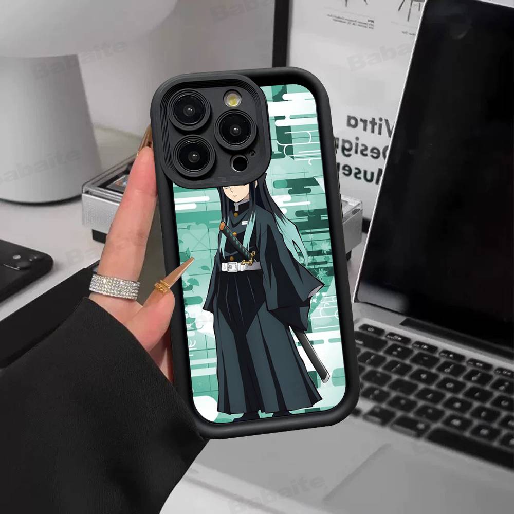 Muichiro Tokito Demon Slayer Silicone Soft Phone Case For IPhone 17 16 15 14 Plus 13 12 Mini 11 Black Cover iPhone 14 plus
Muichiro Tokito Demon Slayer Silicone Soft Phone Case For IPhone 17 16 15 14 Plus 13 12 Mini 11 Black Cover iPhone 14 plus