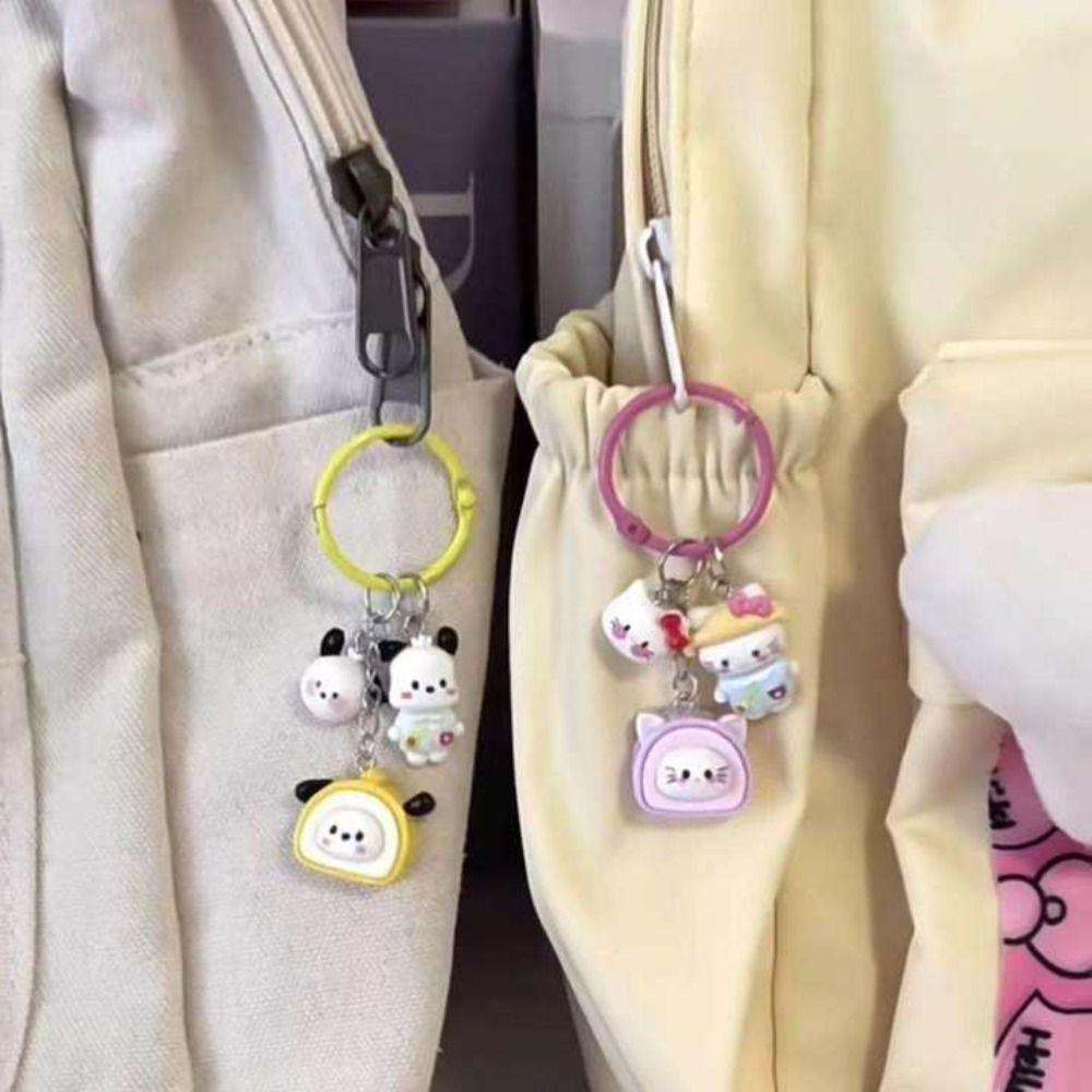 Брелок для ключей Cinnamoroll, украшения, мелодия, рюкзак, подвески, украшения Pachacco
Брелок для ключей Cinnamoroll, украшения, мелодия, рюкзак, подвески, украшения Pachacco