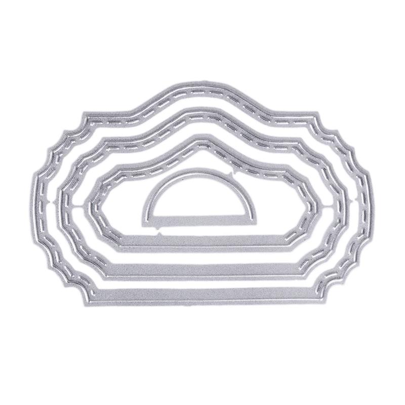 Неправильна рамка Металева різка Штампи Скрапбукінг Альбом Паперові картки Декоративні вироби Тиснення розрізів
Неправильна рамка Металева різка Штампи Скрапбукінг Альбом Паперові картки Декоративні вироби Тиснення розрізів