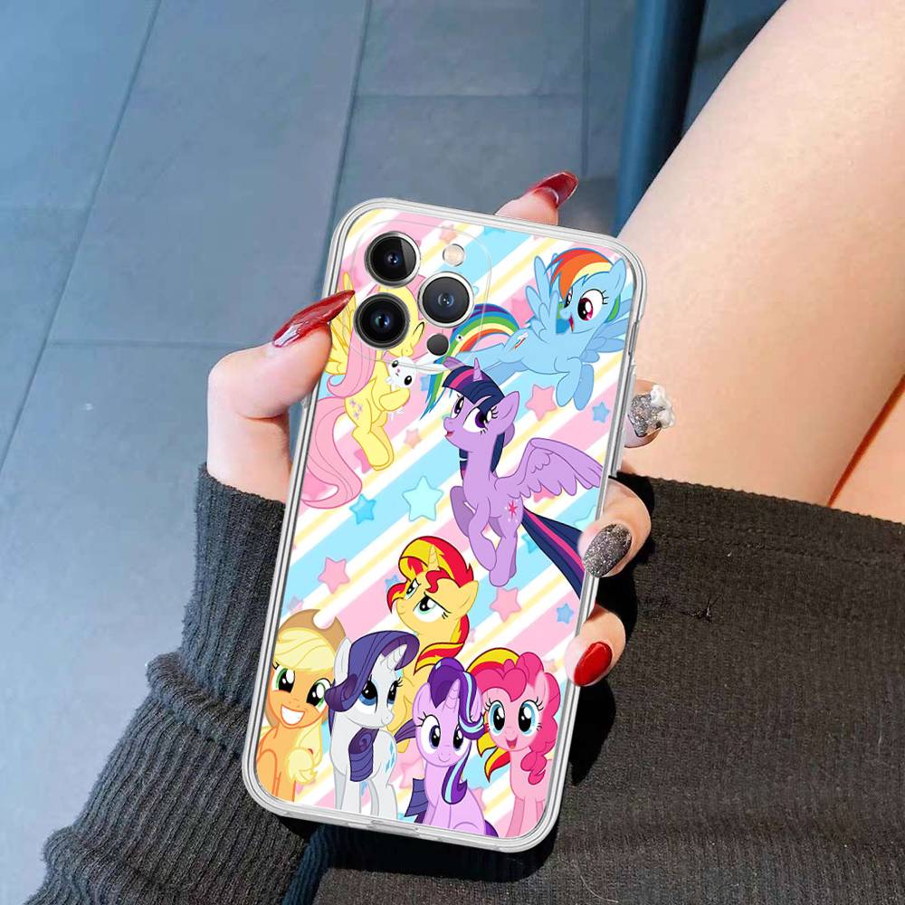 Cute M-My Cartoon P-Pony L-Little TPU Silicone Case For IPhone 11 12 13 14 15 16 17 Pro Max Shockproof Clear Back Cover iPhone 16e
Cute M-My Cartoon P-Pony L-Little TPU Silicone Case For IPhone 11 12 13 14 15 16 17 Pro Max Shockproof Clear Back Cover iPhone 16e
