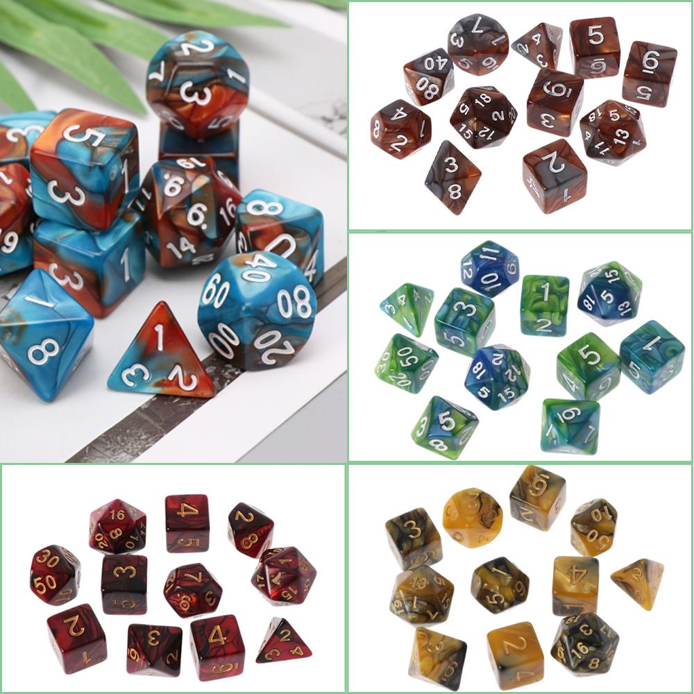 PDTO 11 шт. D4 D6 D8 D10 D12 D20 многогранные кубики с числами для ролевых игр Dungeons & Dragons
PDTO 11 шт. D4 D6 D8 D10 D12 D20 многогранные кубики с числами для ролевых игр Dungeons & Dragons