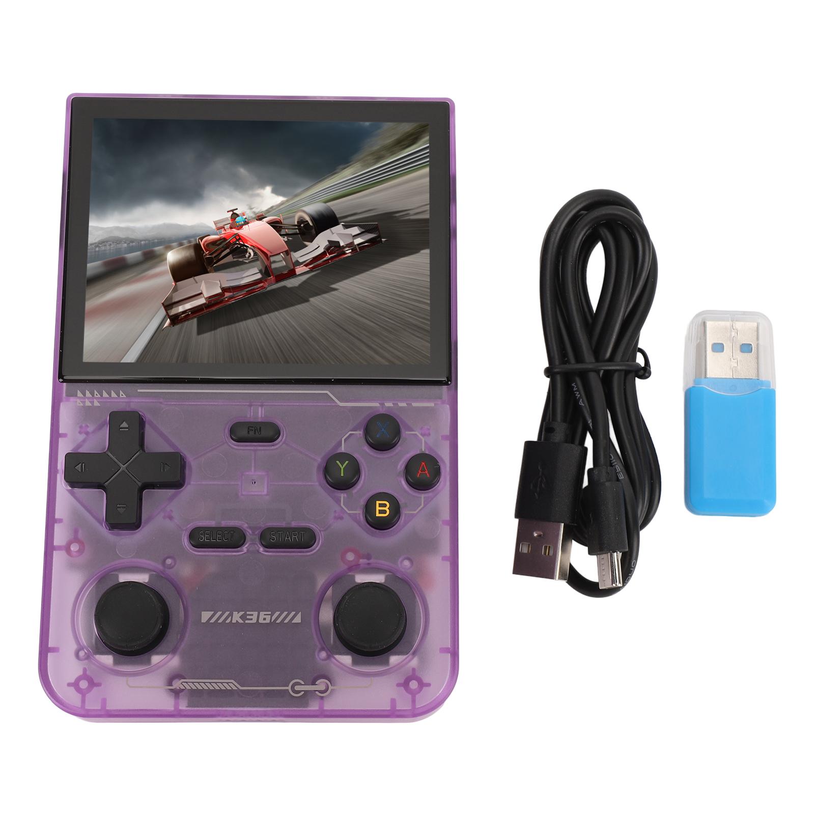Ретро портативная игровая консоль 3,5-дюймовый экран 640x480 двойной джойстик 3500 мАч портативный игровой плеер для чёрный
Ретро портативная игровая консоль 3,5-дюймовый экран 640x480 двойной джойстик 3500 мАч портативный игровой плеер для чёрный
