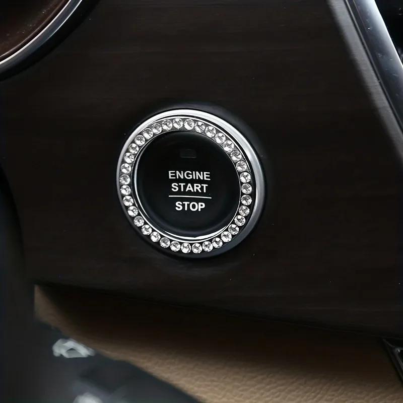 Car Ignition Ring Rhinestone Stickers Auto Motorcycle One-button Start Diamond-studded Decorative Ring Protection Car Sticker белый
Car Ignition Ring Rhinestone Stickers Auto Motorcycle One-button Start Diamond-studded Decorative Ring Protection Car Sticker белый