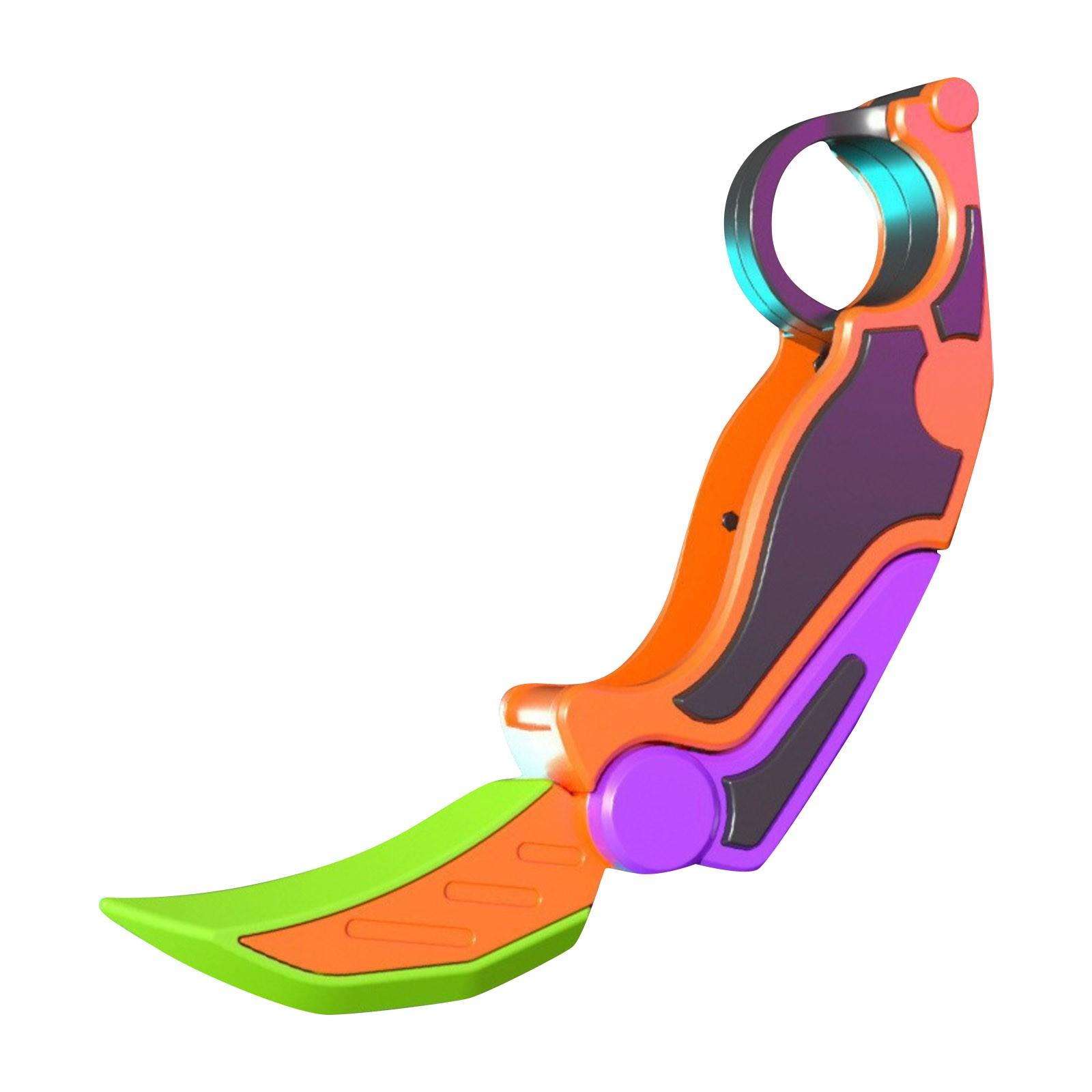 3D-печатный нож для моркови, складные когти, складной нож-бабочка, карманный нож Gravitys, игрушки для снятия стресса One Size оранжевый
3D-печатный нож для моркови, складные когти, складной нож-бабочка, карманный нож Gravitys, игрушки для снятия стресса One Size оранжевый