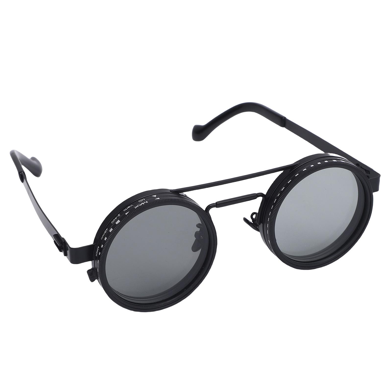 Adjustable Tint Sunglasses 9 Gears ND2-400 Round Polarized Sunglasses for Outdoor Adventures
Adjustable Tint Sunglasses 9 Gears ND2-400 Round Polarized Sunglasses for Outdoor Adventures