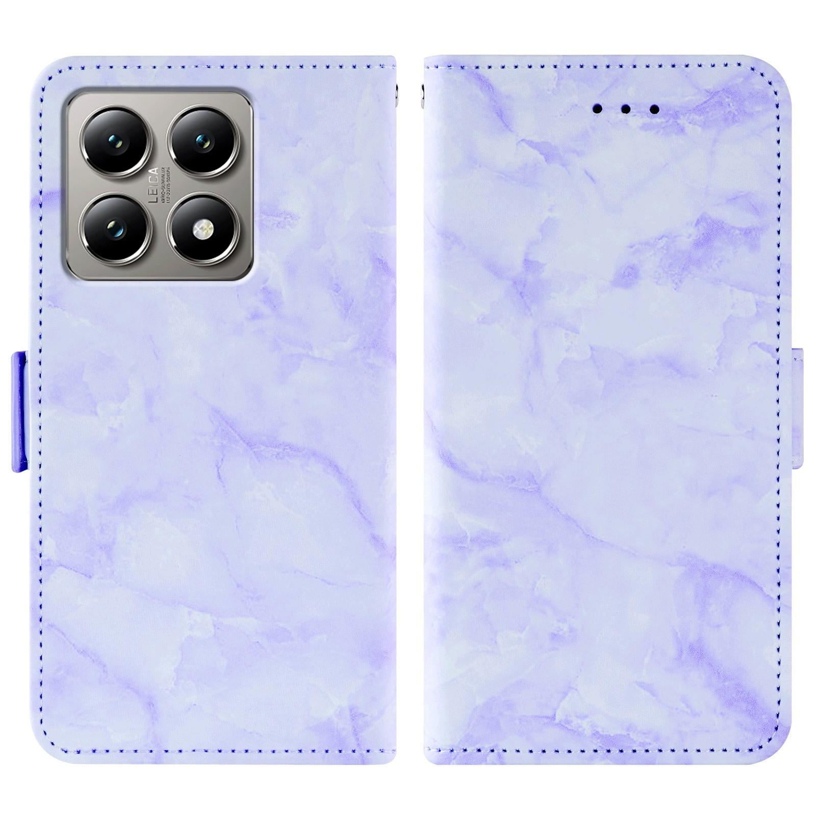 For Xiaomi 14T Leather Case Marble Pattern Phone Wallet Stand Cover with Wrist Strap
For Xiaomi 14T Leather Case Marble Pattern Phone Wallet Stand Cover with Wrist Strap