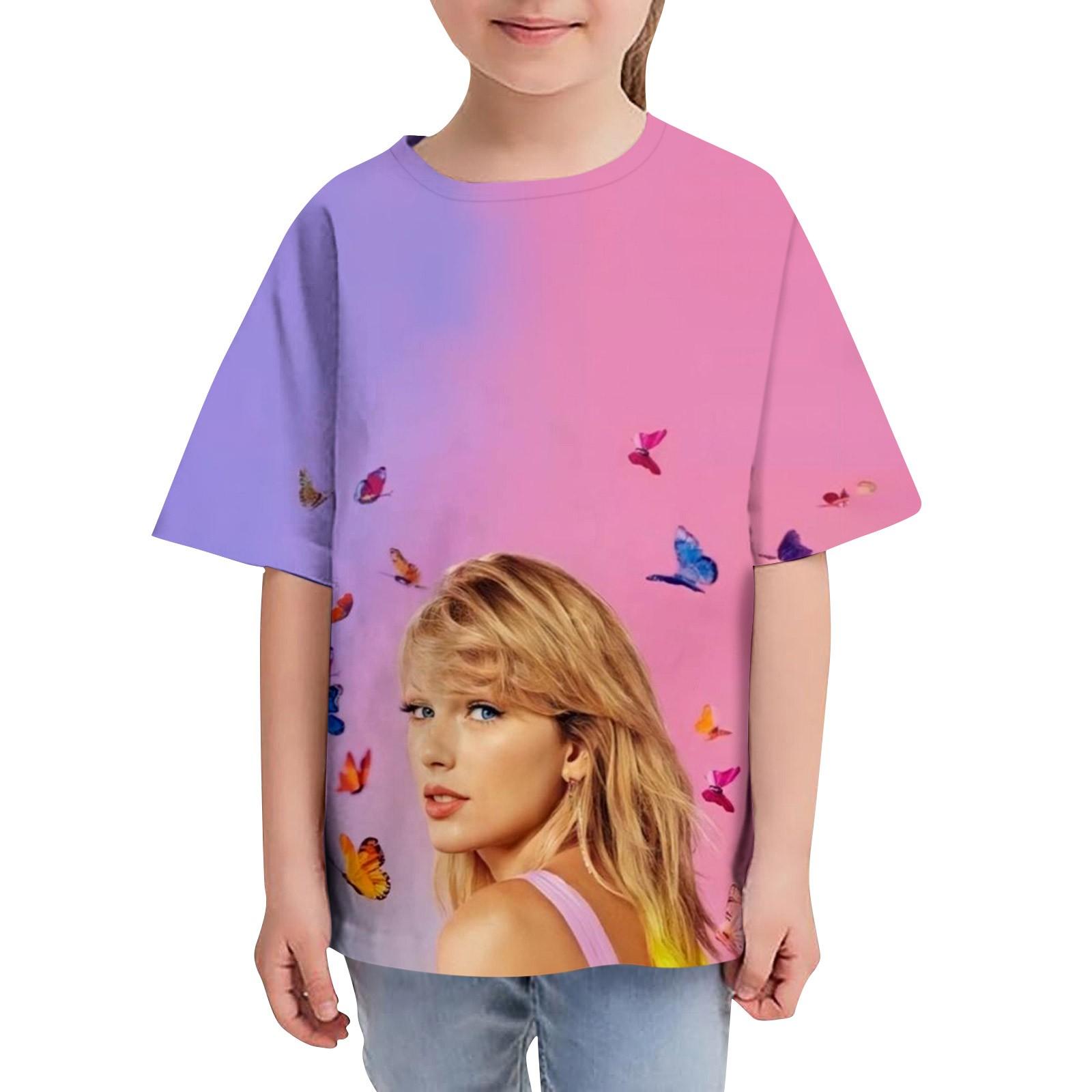 Kids Round Neck Printed Short Sleeved T-Shirt Casual And Comfortable Cotton Children s Top фіолетовий
Kids Round Neck Printed Short Sleeved T-Shirt Casual And Comfortable Cotton Children s Top фіолетовий