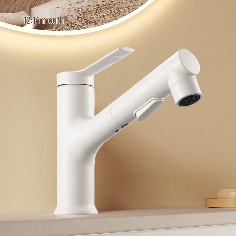 Cobbe Brass Pull-Out Hot & Cold Bathroom Basin Faucet
Cobbe Brass Pull-Out Hot & Cold Bathroom Basin Faucet