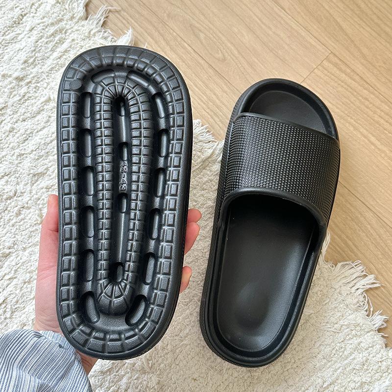Stepping on shit slippers men s home light, non-slip and comfortable one-word drag couple s wear casual thick-bottomed cool slippers women 44-45 сірий колір
Stepping on shit slippers men s home light, non-slip and comfortable one-word drag couple s wear casual thick-bottomed cool slippers women 44-45 сірий колір