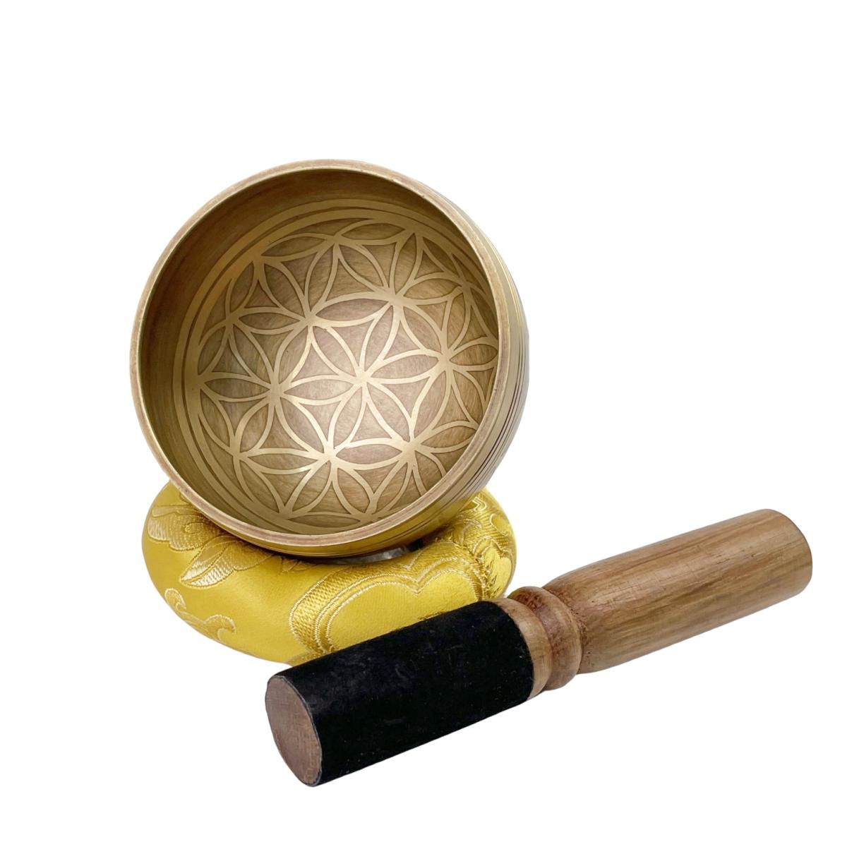 Miwayer Tibetan Singing Bowl Set Flower of Life Unique Gift Helpful for Meditation Yoga Stress Relief Prayer and Mindfulness
Miwayer Tibetan Singing Bowl Set Flower of Life Unique Gift Helpful for Meditation Yoga Stress Relief Prayer and Mindfulness