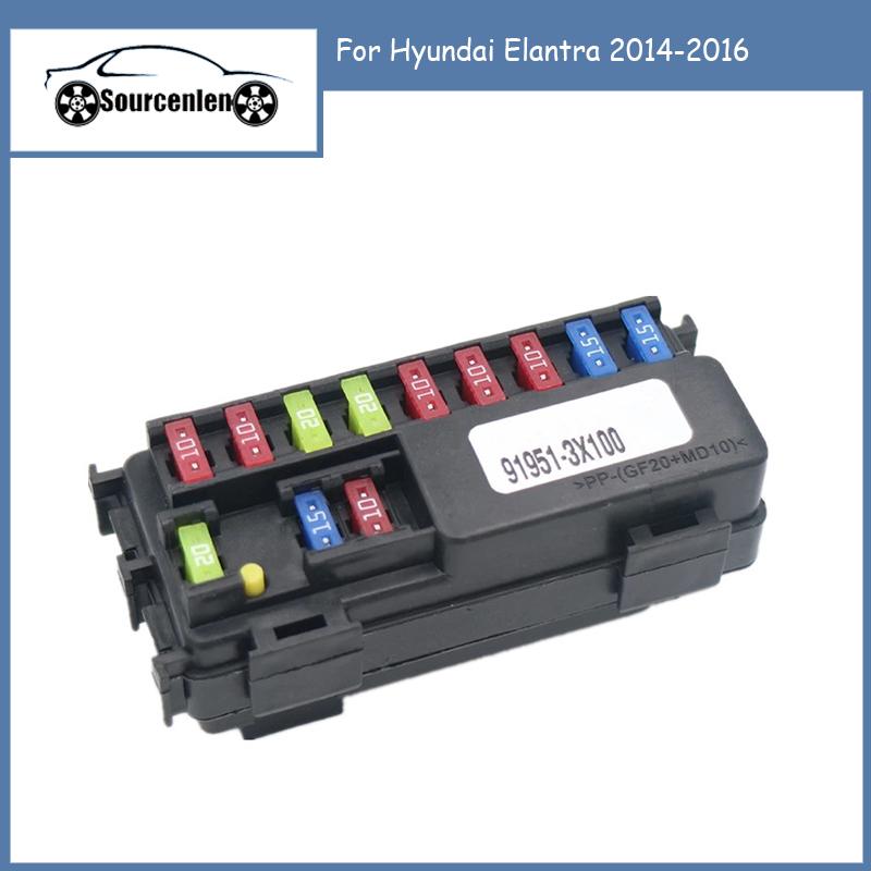 Box Assyeng Module System FOR Hyundai Elantra 2014-2016 OEM 919513X100 Small Engine Fuse Box
Box Assyeng Module System FOR Hyundai Elantra 2014-2016 OEM 919513X100 Small Engine Fuse Box