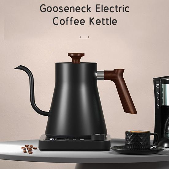 Intelligent Constant Temperature Electric Kettle Hand Brewed Coffee Pot 1200W Rapid Heating Automatic Off Gooseneck Pot A чорний
Intelligent Constant Temperature Electric Kettle Hand Brewed Coffee Pot 1200W Rapid Heating Automatic Off Gooseneck Pot A чорний
