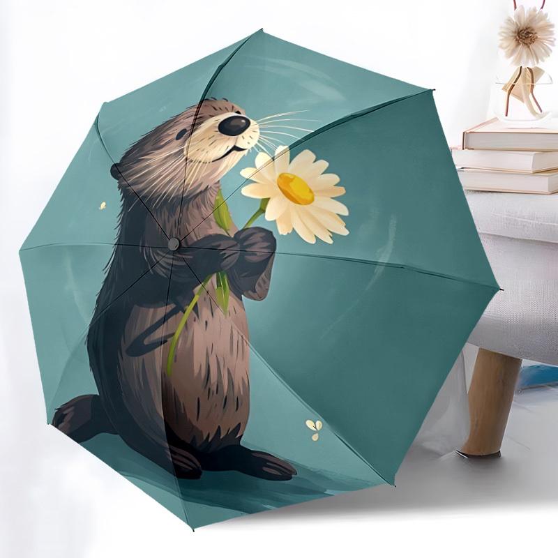 1pc Otter Daisy Auto Open/close, All-Season Portable Folding Umbrella for Women & Men, Travel, Everyday, Formal Events - Compa (as the picture,Iron&8K)
1pc Otter Daisy Auto Open/close, All-Season Portable Folding Umbrella for Women & Men, Travel, Everyday, Formal Events - Compa (as the picture,Iron&8K)