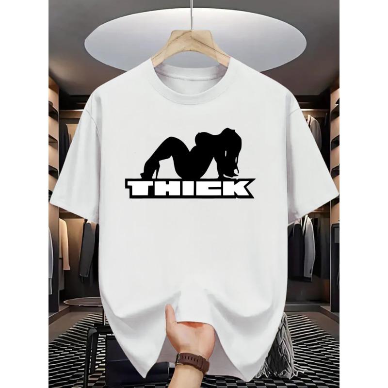 European sizes Men S Summer Casual Short Sleeve T-Shirt with THICK Print,Knit Fabric, Round Neck, Regular Fit - Breathable & Stretchy 4XL білий
European sizes Men S Summer Casual Short Sleeve T-Shirt with THICK Print,Knit Fabric, Round Neck, Regular Fit - Breathable & Stretchy 4XL білий