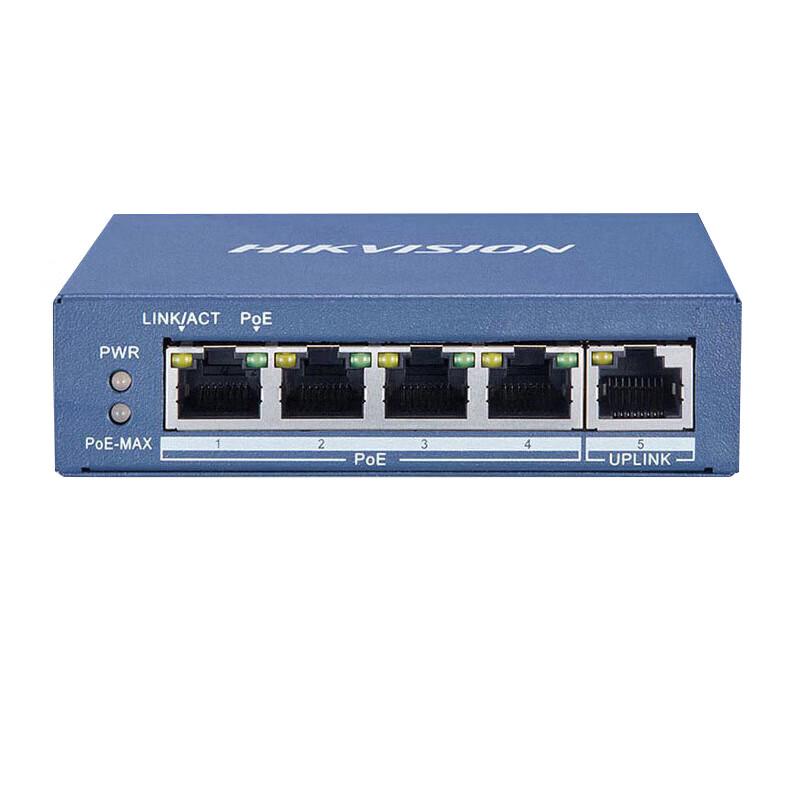 Hikvision 5-Port Gigabit PoE Unmanaged Switch CN plug (adapter included)
Hikvision 5-Port Gigabit PoE Unmanaged Switch CN plug (adapter included)