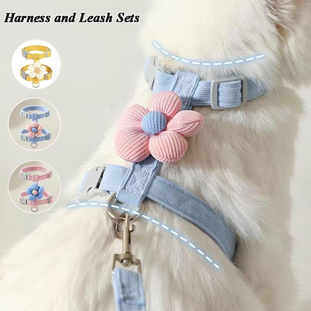 Cat Harness and Leash Sets Adjustable Dog Harness for Small Dog Leash Breashable Pet Harness Out Walking Dog Strap S
Cat Harness and Leash Sets Adjustable Dog Harness for Small Dog Leash Breashable Pet Harness Out Walking Dog Strap S