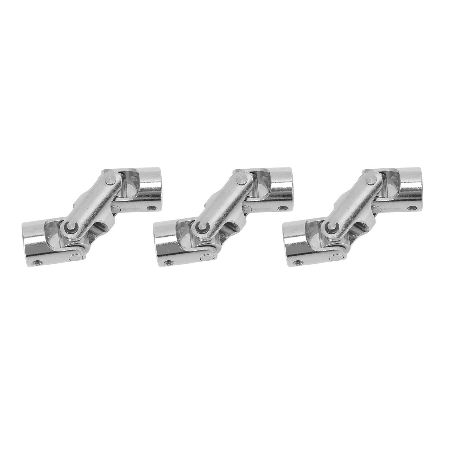 3pcs Universal Joint Coupling Connector 3 Sections 10mm10mm Mini Coupling Universal Joint for RC Car Boat
3pcs Universal Joint Coupling Connector 3 Sections 10mm10mm Mini Coupling Universal Joint for RC Car Boat