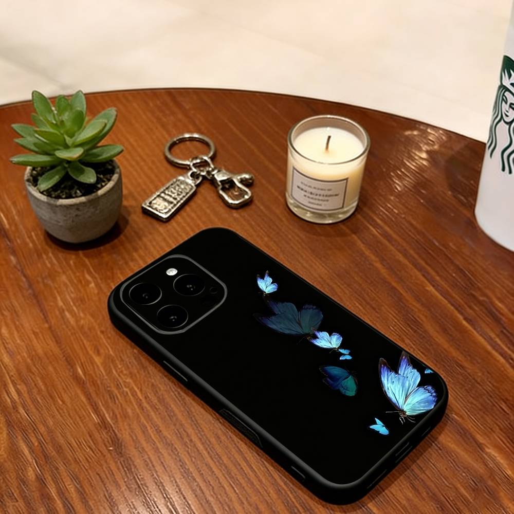 Beautiful butterfly Phone Case For iPhone 17, 16,15,14,13,12,11 Plus,Pro Max, Others Soft Silicone Black Cover iPhone17Air
Beautiful butterfly Phone Case For iPhone 17, 16,15,14,13,12,11 Plus,Pro Max, Others Soft Silicone Black Cover iPhone17Air