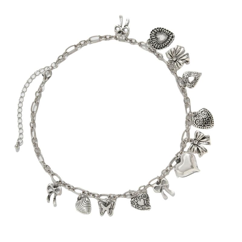 Fashionable Adjustable Length Punk Jewelry Necklace With Elegant Chain Heart Charm Gifts for Women Casual Wear
Fashionable Adjustable Length Punk Jewelry Necklace With Elegant Chain Heart Charm Gifts for Women Casual Wear
