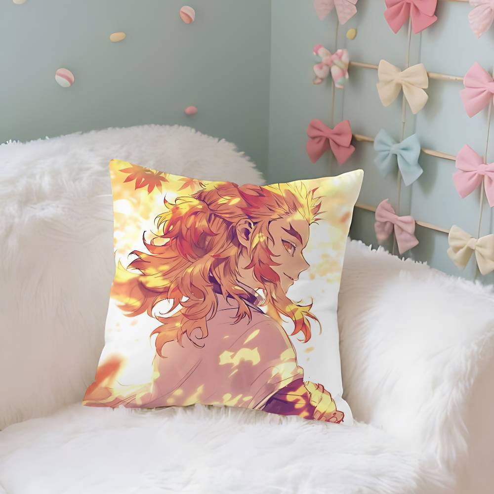 RRengokus KKyoujurous Case Plush Fabric Soft Pillowcase Double Sided Print Cushion Cover Household Gifts 40x40CM(16x16in)
RRengokus KKyoujurous Case Plush Fabric Soft Pillowcase Double Sided Print Cushion Cover Household Gifts 40x40CM(16x16in)