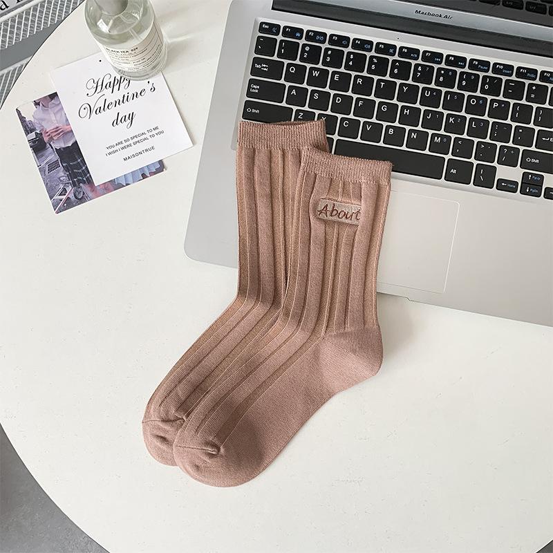 Утренние женские носки средней длины с двойной иглой для кофе, японские полосатые вышитые мультяшные банты, хлопковые носки average size верблюд
Утренние женские носки средней длины с двойной иглой для кофе, японские полосатые вышитые мультяшные банты, хлопковые носки average size верблюд