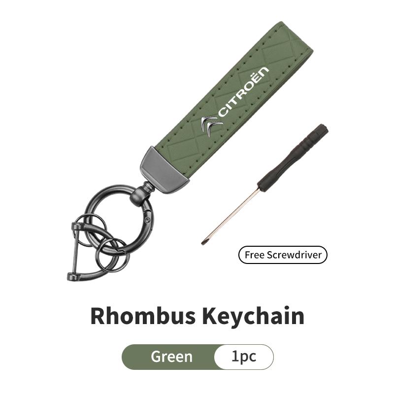 Car Keyring Leather Plaid Keychain Buckle Key Ring Chain Holder For Citroen C4 C3 C5 C1 C2 C6 C4L DS3 DS4 Berlingo Picasso
Car Keyring Leather Plaid Keychain Buckle Key Ring Chain Holder For Citroen C4 C3 C5 C1 C2 C6 C4L DS3 DS4 Berlingo Picasso