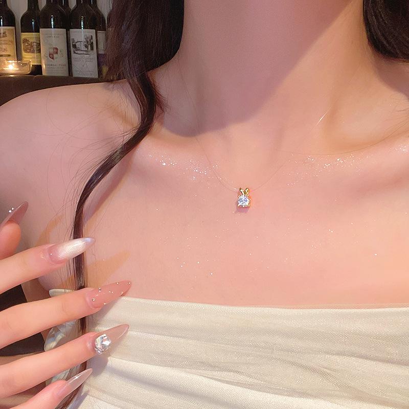 Popular flash zirconium rabbit pendant necklace women s light luxury high-end sense niche collarbone chain match
Popular flash zirconium rabbit pendant necklace women s light luxury high-end sense niche collarbone chain match