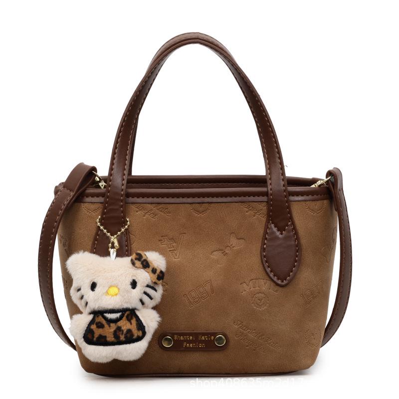 Autumn Embossed Color Block Women s Bucket Handbag - Cute Mori Style Shoulder & Crossbody Bag With Pendant світло-коричневого кольору
Autumn Embossed Color Block Women s Bucket Handbag - Cute Mori Style Shoulder & Crossbody Bag With Pendant світло-коричневого кольору