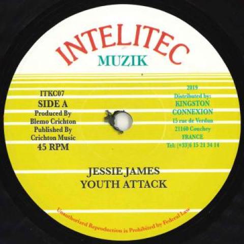 7inch Record JESSE JAMES - Youth Attack / Version ITKC07 Intelitec 2019 Europe Reggae, Ska & Dub
7inch Record JESSE JAMES - Youth Attack / Version ITKC07 Intelitec 2019 Europe Reggae, Ska & Dub