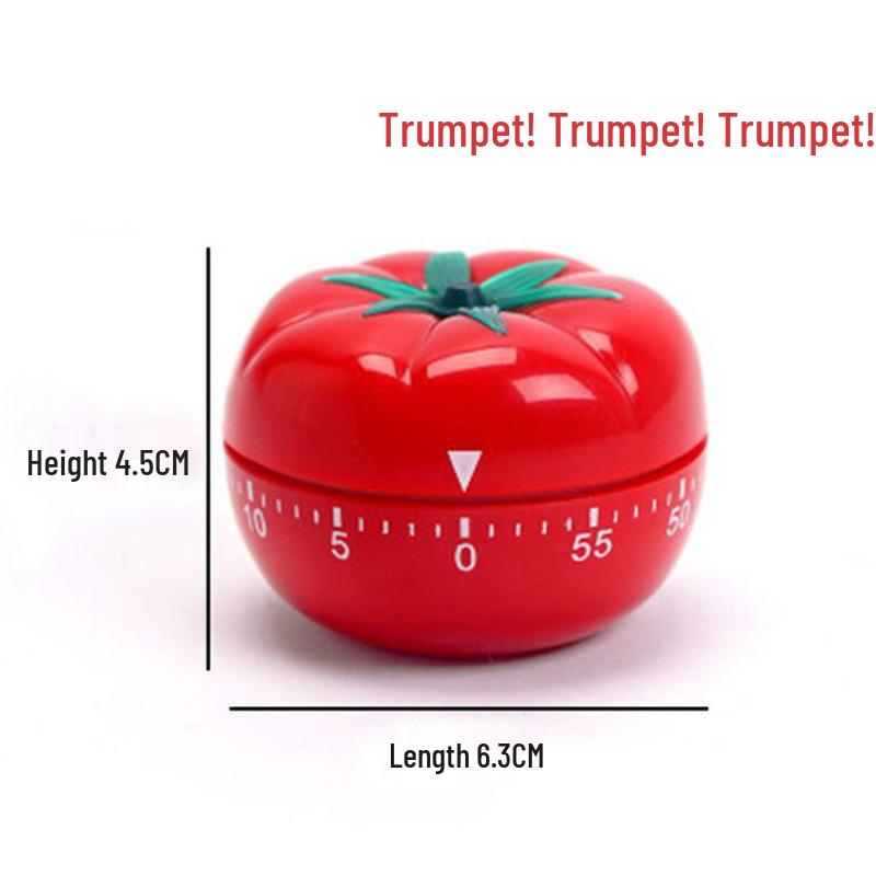 Kitchen Timer Baking Alarm Clock - Tomato Reminder, Mechanical, Large & Small Sizes Available
Kitchen Timer Baking Alarm Clock - Tomato Reminder, Mechanical, Large & Small Sizes Available