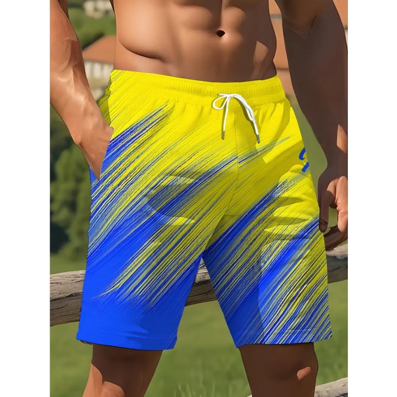 Men s casual and fashionable digital printed quick-drying shorts, with yellow and blue gradient background color 6XL
Men s casual and fashionable digital printed quick-drying shorts, with yellow and blue gradient background color 6XL