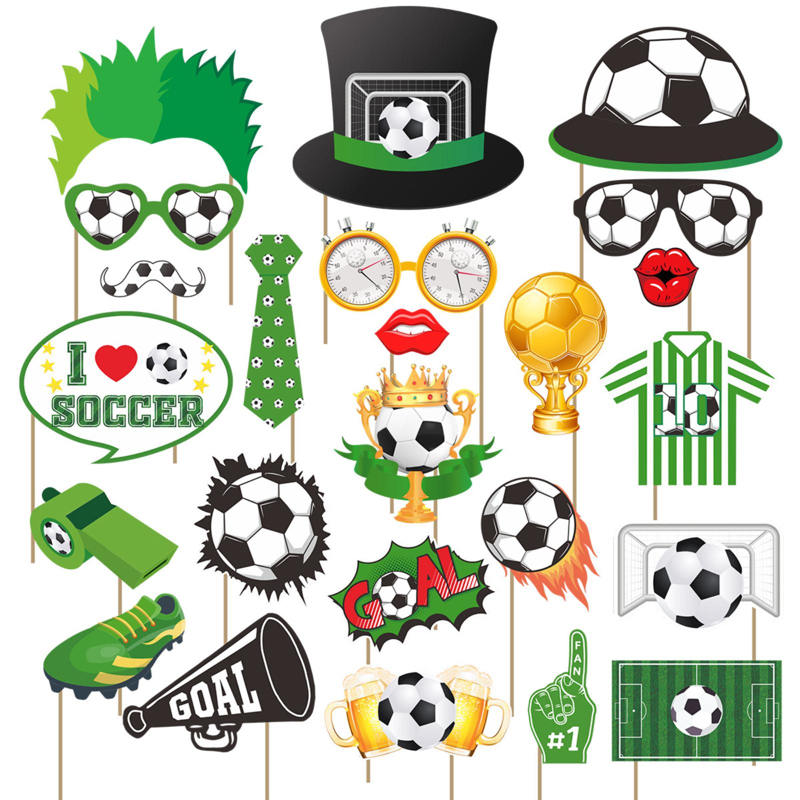 Soccer Themed Party Decorations & Photo Booth Props Handheld Signs For Boys Birthdays One Size
Soccer Themed Party Decorations & Photo Booth Props Handheld Signs For Boys Birthdays One Size