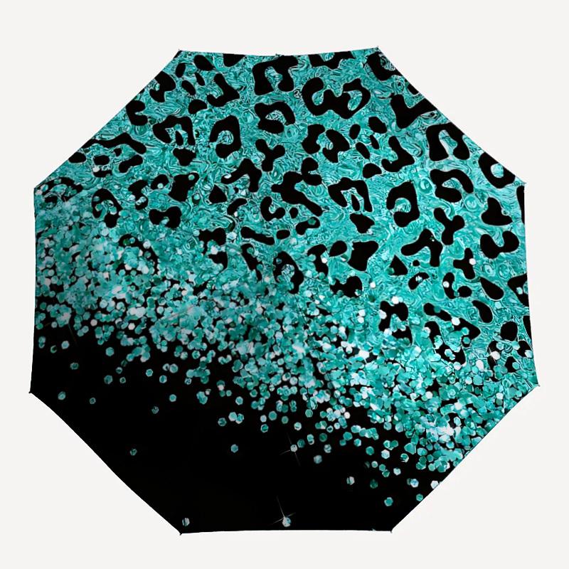 1pc Leopard Print Auto-Fold Umbrella with One-Touch Open/Close - 8 Reinforced Ribs for Windproof Stability, yy251118260
1pc Leopard Print Auto-Fold Umbrella with One-Touch Open/Close - 8 Reinforced Ribs for Windproof Stability, yy251118260