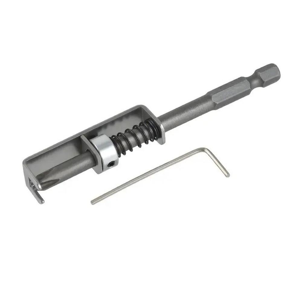Spring-Loaded Screw Holder Bit Wear Resist Anti-Drop Screwdriver Bit Spring Positioning Bit for Electricians Mechanics
Spring-Loaded Screw Holder Bit Wear Resist Anti-Drop Screwdriver Bit Spring Positioning Bit for Electricians Mechanics