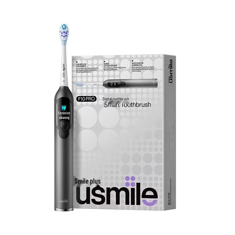 usmile F10 PRO Digital Sonic Electric Toothbrush CN plug (adapter included)
usmile F10 PRO Digital Sonic Electric Toothbrush CN plug (adapter included)
